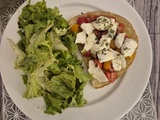 Brushetta tomate mozarella