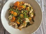 Filet de poulet aux petits pois carottes (Cookeo)