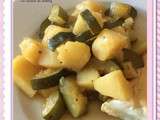 Fricassée de pommes de terre et de courgettes à la méditerranéenne ( Cookeo )
