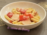 One pot pasta aux poivrons et au bacon ( Cookéo)