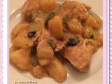 Poulet, courgettes et pommes de terre au cidre (Cookeo)