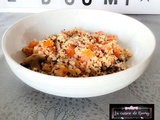 Quinoa aux carottes et aux champignons (Cookeo)