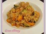 Quinoa aux carottes et aux courgettes (Cookeo)