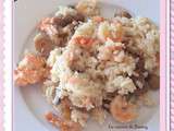 Risotto de la mer aux champignons ww ( Cookeo )