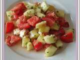 Salade de concombre à la grecque ww