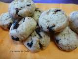 Cookies salés aux olives noires