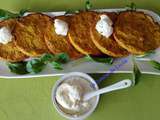 Croquettes de chou fleur au curcuma