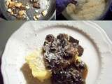 Polenta - sauce aux champignons