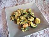 Salade de courgettes aux olives