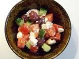 Salade grecque - la recette