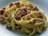 Spaghetti à la carbonara - la recette