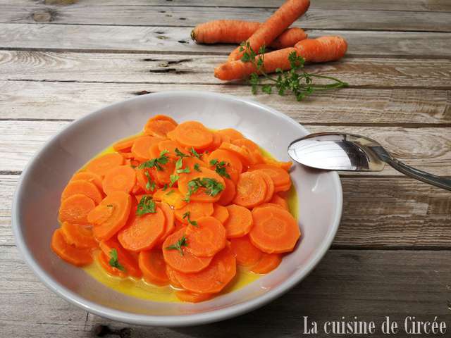 râpé de carottes à l'oriental - Recette i-Cook'in