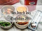 Lunch box d’octobre 2016