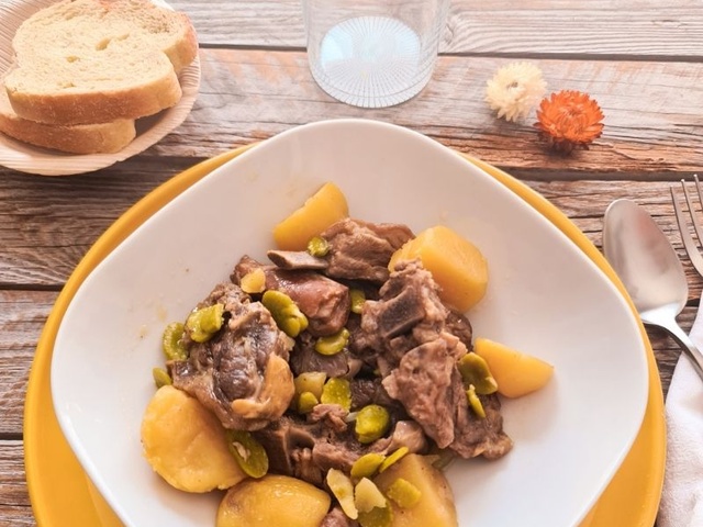 Recettes de Tajine d'agneau et Pomme de terre