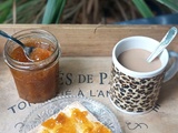 Confiture de figues blanches au sucre roux