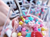 Mousse (ou glace) aux framboises, rapide et simplissime