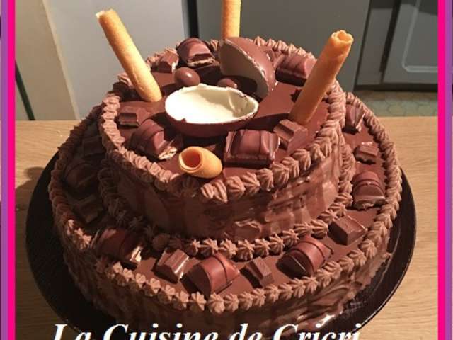 Crème dessert au kinder bueno - Recettes faciles - Les gâteaux de Stéph