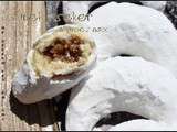Corne de gazelle tcharek mseker amandes noix en video