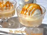 Ile flottante au caramel