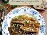 Aubergines chinoises à l'ail & gingembre