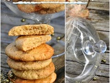 Biscuits à l'amande & cubes d'écorce d'orange confite
