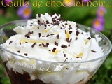 Coupe glacée au Nutella, vanille, coulis de chocolat et chantilly maison