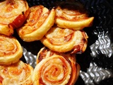 Feuilletés au jambon