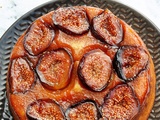 Gâteau renversé aux figues caramélisées