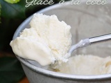 Glace crémeuse à la noix de coco