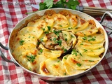 Gratin dauphinois aux cèpes