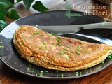 Omelette soufflée à la ciboulette