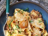 Pappardelle au boeuf & parmesan