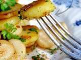 Pommes de terre et persil tubéreux à la Salardaise