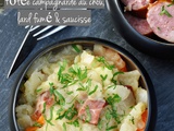 Potée campagnarde au chou, lard fumé & saucisse