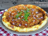 Quiche à l'ail frais caramélisé