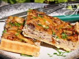 Quiche aux champignons de Paris
