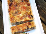 Quiche aux légumes d'hiver et lard fumé