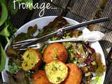 Rice Balls et salade du jardin