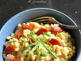 Risotto de coquillettes complètes au chorizo & parmesan