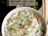 Riz basmati parfumé aux épices & sa sauce