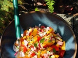 Salade de légumes, façon Thaï