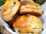 Scones à l'eau de fleurs d'oranger