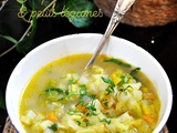 Soupe au chou & petits légumes
