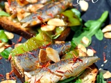 Tapas de sardines & poivron vert