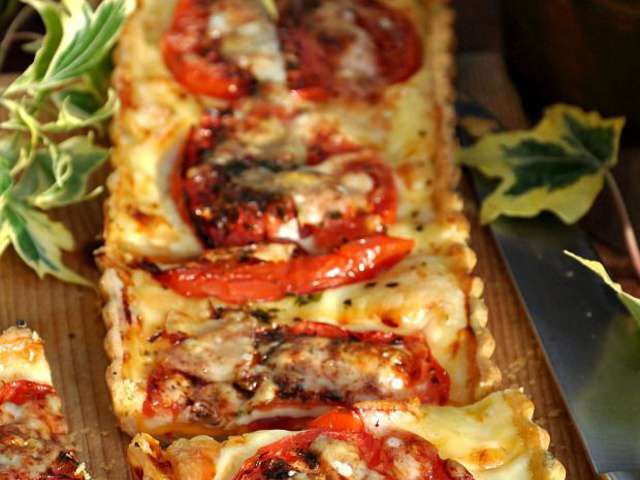 Recettes de Tarte à la Tomate et Fromage