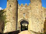 Voyages de Caroline...Château d'Amberley dans le Sussex, Angleterre
