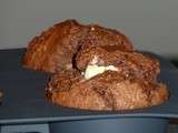 Muffins aux chocolats coeur fondant