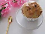 Muffin bio, complet et aux fruits secs