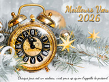 Bonne Année et Meilleurs Voeux pour 2026