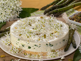 Cheese cake aux asperges et ail des ours (Aspargours)